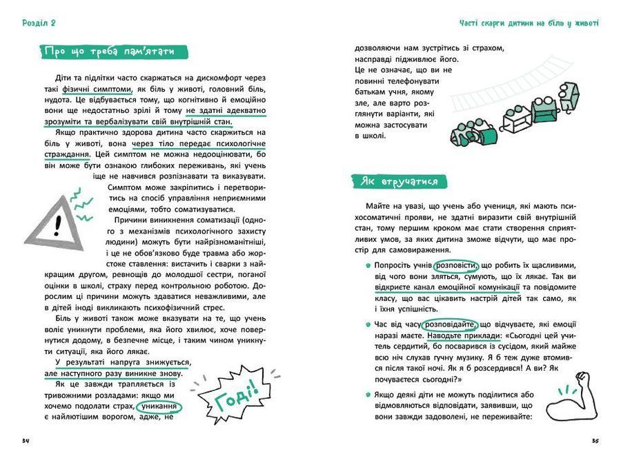 Що робити і чого робити не можна. Емоційні розлади. Середня школа. Франческа Менкароні