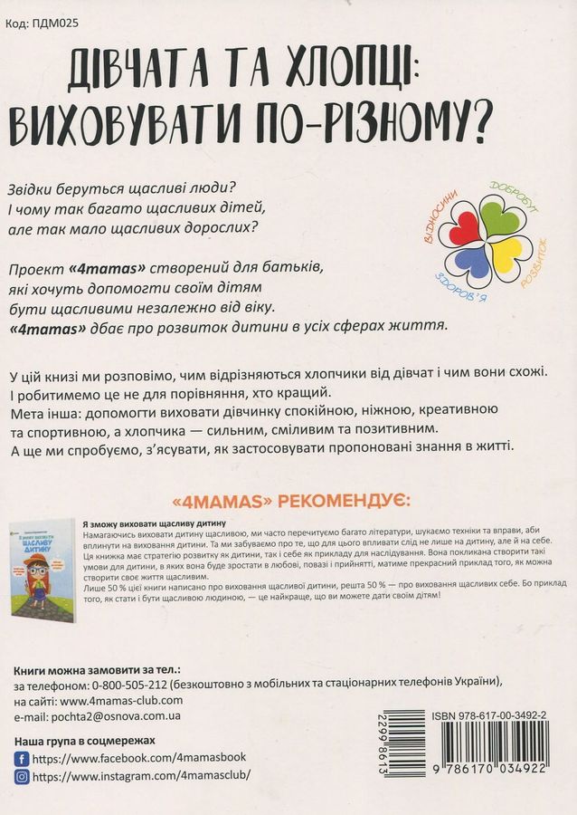 Перший тренінг. Дівчата та хлопці. Виховувати по-різному?