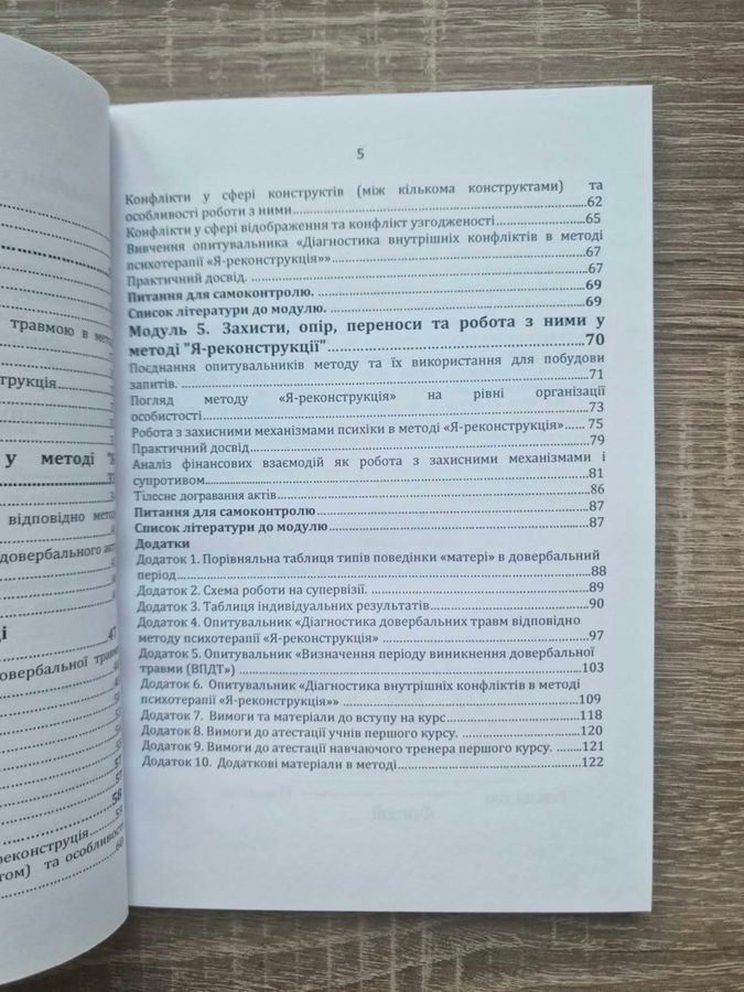 Метод психотерапії "Я реконструкція".Тетяна Павленко