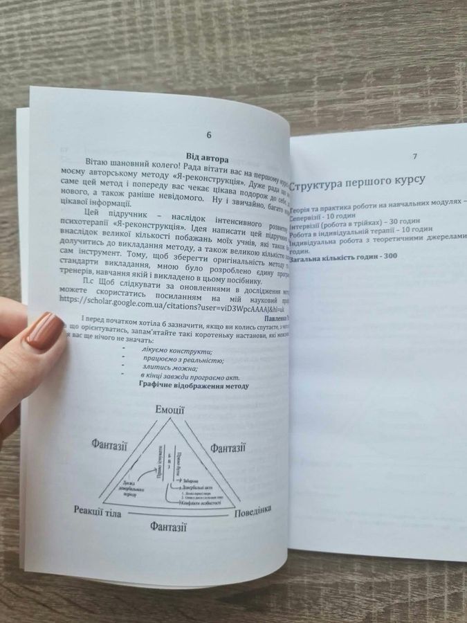 Метод психотерапії "Я реконструкція".Тетяна Павленко